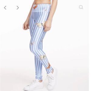 EXCELLENT CONDITION XS GOLDSHEEP SUMMER BUTTERFLIES LEGGINGS